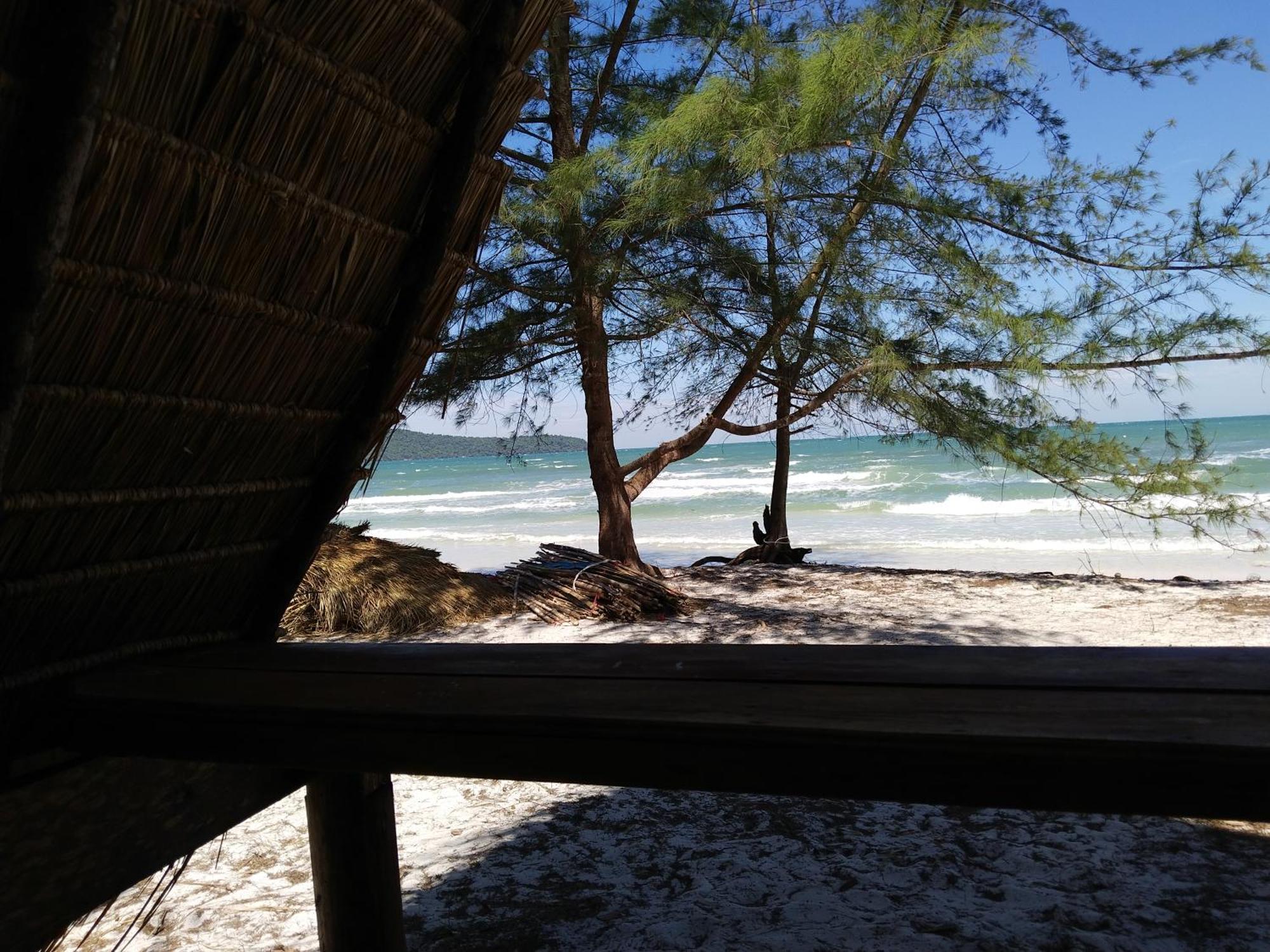 Green Blue Beach Hostel Koh Rong Sanloem Exteriör bild